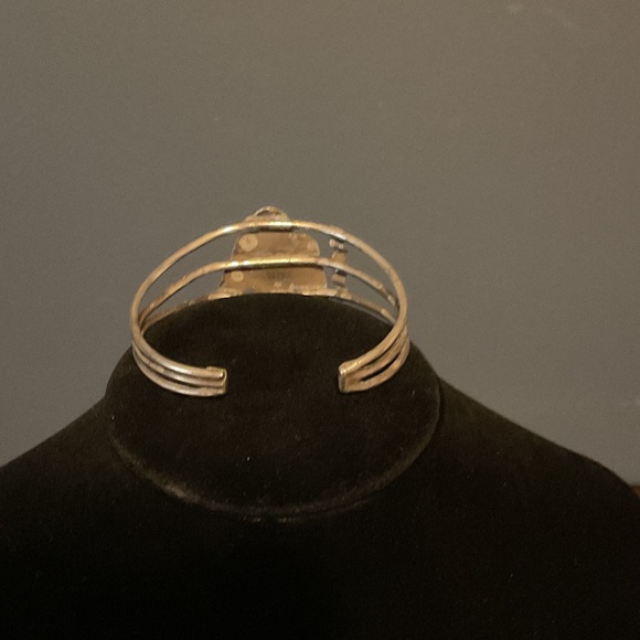 Real Silver Thunderbird Cuff Bracelet - Picture 2 of 4